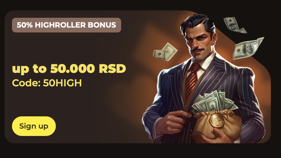 Highroller-Bonus 50 Prozent bis zu 500 Euro bei Roulettino